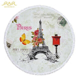 Paris Eiffel Beach Towel