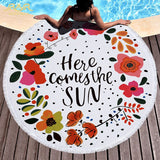 150cm Diameter Round Beach Towel