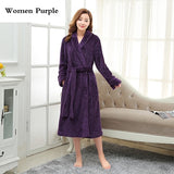Lovers Thick Warm Shower Robe