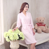 Men Waffle Shower Robe