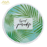 Tropical Palm Beach Towel