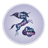 Unicorn Beach Towel
