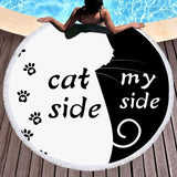 Dog Side Beach Towel