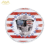 Sugar Skull Beach Towel