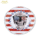 Sugar Skull Beach Towel