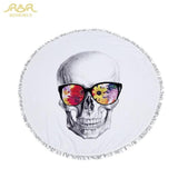 Sugar Skull Beach Towel