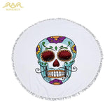 Sugar Skull Beach Towel