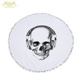 Sugar Skull Beach Towel