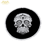 Sugar Skull Beach Towel