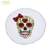 Sugar Skull Beach Towel