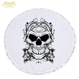 Sugar Skull Beach Towel