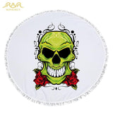 Sugar Skull Beach Towel
