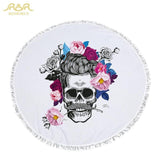 Sugar Skull Beach Towel