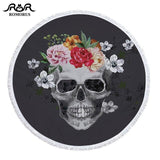 Sugar Skull Beach Towel