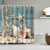 Seaside Scenic Beach Shower Curtain