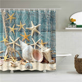 Seaside Scenic Beach Shower Curtain