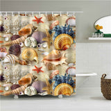 Seaside Scenic Beach Shower Curtain