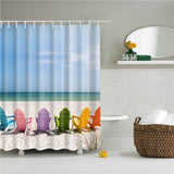 Seaside Scenic Beach Shower Curtain