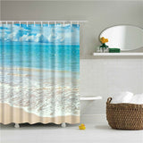 Seaside Scenic Beach Shower Curtain