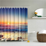 Seaside Scenic Beach Shower Curtain