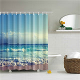Seaside Scenic Beach Shower Curtain