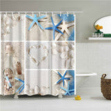 Seaside Scenic Beach Shower Curtain