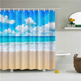Seaside Scenic Beach Shower Curtain
