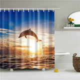 Seaside Scenic Beach Shower Curtain