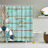 Seaside Scenic Beach Shower Curtain