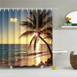 Seaside Scenic Beach Shower Curtain