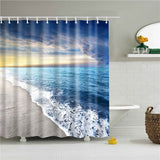 Seaside Scenic Beach Shower Curtain