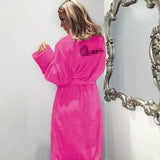 Winter Warm Shower Robe