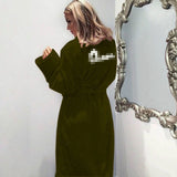 Winter Warm Shower Robe