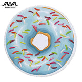 Donut Pizza Beach Towel