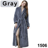 Women Men Extra Long Shower Robe