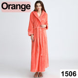 Women Men Extra Long Shower Robe