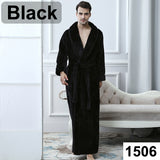 Extra Long Dobby Coral Shower Robe