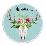 Deer Elk Beach Towel