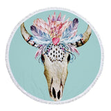 Deer Elk Beach Towel