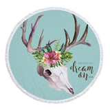 Deer Elk Beach Towel