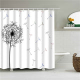 Modern Landscape Shower Curtain
