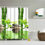 Modern Landscape Shower Curtain