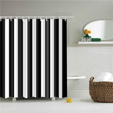 Decorative Geometric Shower Curtain