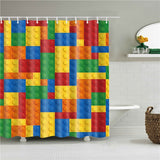 Decorative Geometric Shower Curtain