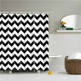 Decorative Geometric Shower Curtain