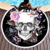 Sugar Skull Beach Towel