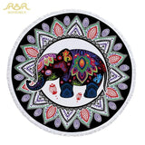 Mandala Elephant Beach Towel