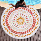 Bohemian Mandala Beach Towel