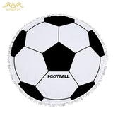 Football Beach Towel