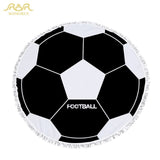 Football Beach Towel